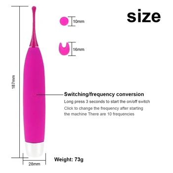 G-spot Klitorisu Vibrátor Adorime Silný Klitorálny Vaginálne Bradavky Stimulátor pre Rýchly Orgazmus, Sexuálne Hračky pre Ženy Masturbácia