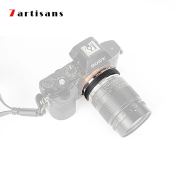 7artisans LM-E zblízka Zaostriť Adaptér Krúžok Druhej Generácie pre Leica M Mount Objektív Sony E A7 A6 A7R A7II A7M Fotoaparát