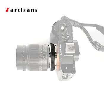 7artisans LM-E zblízka Zaostriť Adaptér Krúžok Druhej Generácie pre Leica M Mount Objektív Sony E A7 A6 A7R A7II A7M Fotoaparát