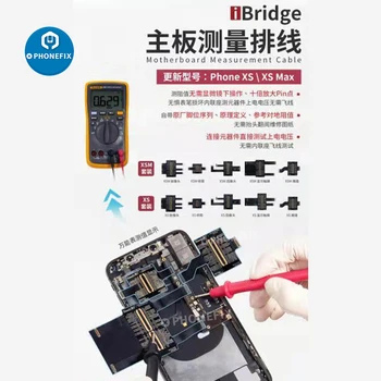 Qianli iBridge Test Kábel Doska Poruchy Displej Dotykový Chvost Plug Predné Zadný Fotoaparát Oprava Telefónu X XS MAX 8P 8G 7P 7 6SP 6