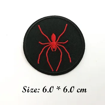 Spider ikonu Patch Žehlička Na Škvrny Oblečenie Vyšívané Zvierat Šiť na Nášivka Loga Patch Nálepky