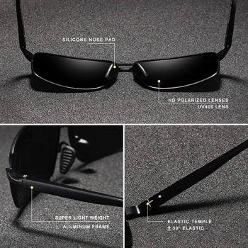 GXP Hliníkový Rám Polarizované Ultralight Kvalitné slnečné Okuliare Muži Ženy UV400 Zrkadlový Objektív Klasickom Štýle Retro Slnečné Okuliare