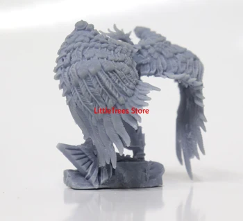 75mm / 56mm Živice Model Súpravy Boj Anjel Krídla DIY 3D Vytlačiť Údaje Socha Nevyfarbené Nezmontované