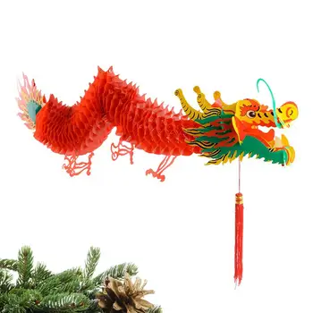 1 M/1,5 M Čínsky Drak Svietidla Nový Rok Jarný Festival Dragon Svietidlo Závesné Svietidlo Ozdoby Na Party Dekorácie