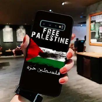 RuiCaiCa Palestíny Vlajka Telefón puzdro pre Samsung galaxy S 4 6 7 5 8 9 10 20 plus lite okraji S10 5G