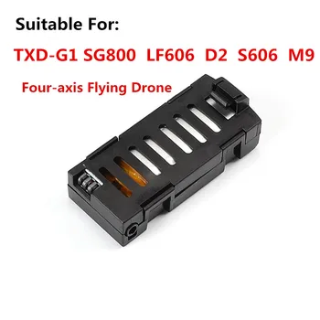 Batérie príslušenstvo Pre TXD-G1 SG800 LF606 D2 S606 M9 Drone 3,7 V 500 mAh Batéria Drone Quadcopter náhradné diely Batérie