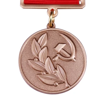 Rusko Sovietskeho zväzu Vzácne Ocenenie Odznak Laureát Štátnej Ceny v Zlate S Kladivo Kladivo & Pobočky z Vavrínových Listov!