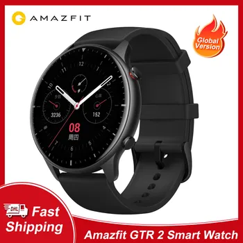 Amazfit GTR 2 Smartwatch 14 Dní výdrž Batérie 5ATM GPS Smart Hodinky Spánku Monitorovanie Fitness Tracker Pre Android a iOS Telefón