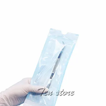 200Pcs/box Jednorazové Zubné Samostatne Tesniaci Autokláve Sterilizačné Sáčky Lekárske Triedy Papier Tetovanie Lab Nástroj Skladovanie Taška
