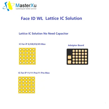 WL V6 Faceid Dot Matrix Opravy Modul Adaptér Rada pre iPhone X XR XS Max 11 Pro iPad A12 Tvár ID Nástroj Testu A Tvár ID Flex IC
