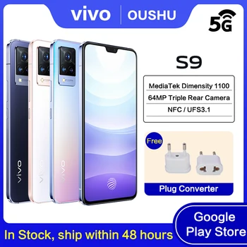 Pôvodné vivo S9 Dual 5GSmartphone 6.44