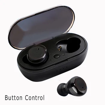 JIMARTI Y50 bluetooth slúchadlo 5.0 TWS Bezdrôtový Headphons slúchadlá Slúchadlá Stereo Gaming Headset S Nabíjanie Box pre telefón
