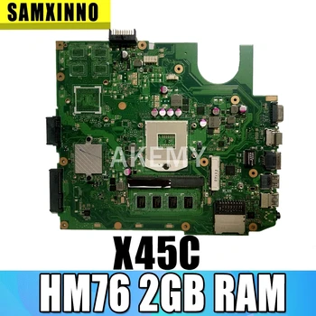 X45V základná Doska pre ASUS X45VD X45V X45C Notebook Doske SLJ8E HM76 X45VD REV 2.0 s 2GB RAM test práca