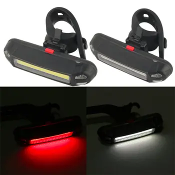 Vodotesný LED Bike koncových svetiel Multi Režimov jazda na Bicykli Výstražné Svetlo USB Nabíjateľné Bicykel Zadné Svetlo Prenosné Bicykel Zadné Výstražné Lampy