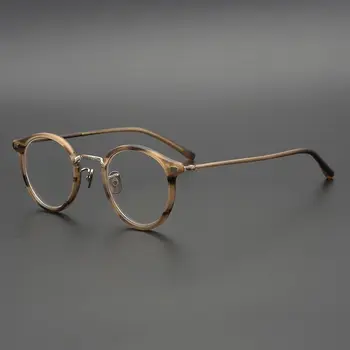 Vysoká Kvalita Vynikajúca Na Rezanie Počítač Okuliare, Rám Mužov Vintage Kolo Literatúry Acetát Okuliare Ženy Oculos