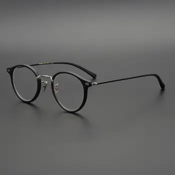 Vysoká Kvalita Vynikajúca Na Rezanie Počítač Okuliare, Rám Mužov Vintage Kolo Literatúry Acetát Okuliare Ženy Oculos