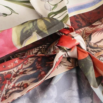 Bežné Ženy Retro Kvetinový Tlač Tenké Kimono Kabáty Bundy Voľné Dlhé Rukávy 2021 Dámy Letné Ženy Kabát, Šál Topy S Pásom