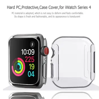 Ultra-tenké Screen Protector Pre Apple Hodinky iWatch Série 4 44 MM 40 MM Plný TPU Bumper Kryt Iwatch