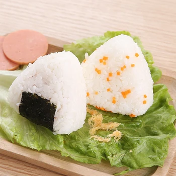 3Pc/Set DIY Sushi Maker Formy Onigiri Ryža Loptu Potravín Stlačte Trojuholníkové Sushi Stroj na Výrobu Japonskej Kuchyne Bento Príslušenstvo