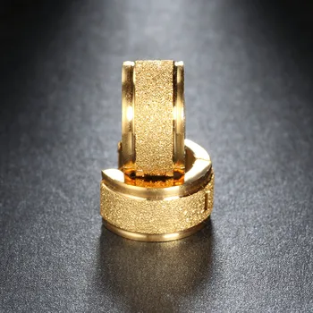 ZORCVENS Zlatá Farba Nehrdzavejúcej Ocele Hoop Náušnice, Módne Šperky Vyhlásenie Náušnice Pre Ženy 2020 Brincos Veľkoobchod Darček
