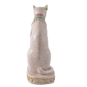 Art Decor Pieskovec Egyptská Mau Socha Mačky Ručne Vyrezávané Sošky Dekorácie