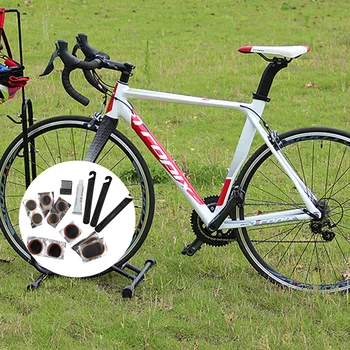 Požičovňa Prenosné Byt Pneumatík Opravy Kit Box Nástroje Nastaviť MTB Bike Patch Gumy Prenosné Prístroje Najlepšiu Kvalitu Cyklistické Príslušenstvo