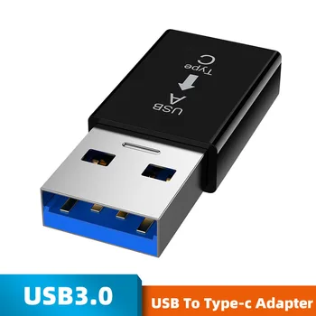 USB C, USB 3.0 A Adaptér Typc-c Konvertor Vhodný Pre Notebooky, USB portov, Nabíjanie Hlavy