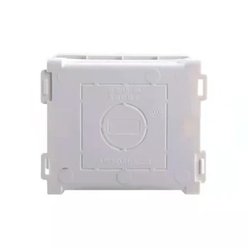 AXUS Križovatke Nastaviteľný Montážny Rámček Vnútornej Kazety 86mm*83mm*50mm Pre 86 Typ Dotykového Spínača a USB port Elektroinštalácie Späť Box