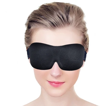3D Spánku Maska na Oči Cestovné Zvyšok Spanie Oko Pokrytie Výpadku Eyeshade Ideálne Hodí Nosa Zlepšiť Nespavosť Pohodlný Spánok
