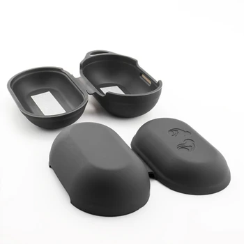 Pre TOZO NC9 Bluetooth Headset Silikónový Ochranný Kryt Vodotesný a Drop-Doklad, Flip Cover Úložný Box