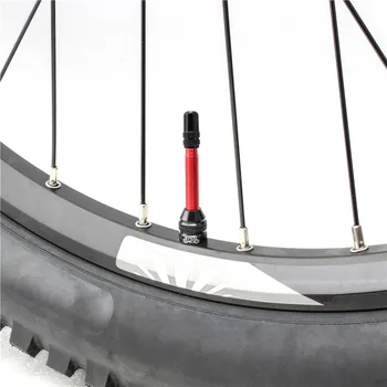 MUQZI Bicykli Bezdušové Rim Pásky & 40 mm 60 mm Bezdušové Pneumatiky Presta Ventilu a Multifunkčné Ventil Nástroj Pre MTB Cestných Bicyklov