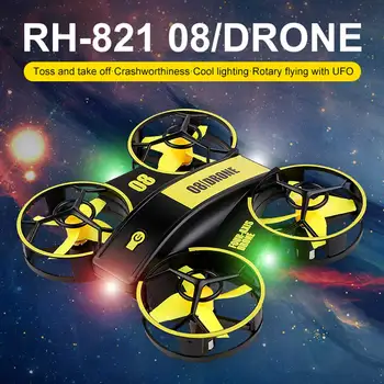 RC Quadcopter Mini Drone Vrtuľníka Lietanie Drone 360 Stupeň Flip LED Rc Hračky Hračky Vrtuľník