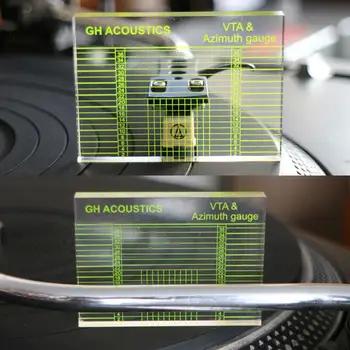 Pre LP vinyl prehrávač, VTA/kazeta azimutu námestie záznam výšky Na meranie prehrávač, s taškou M7K8