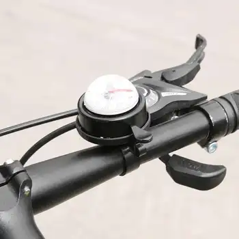 Kompas Požičovňa Bell Horský Bicykel Bell Roh Plastový Krúžok na Bicykli Alarm S Guide Bike Príslušenstvo Bike Bell s Kompasom