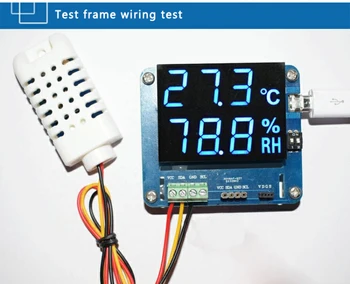 1PCS s drôtom DHT22 / AM2302 Digitálne Teplota a Vlhkosť, Senzor AM2302B