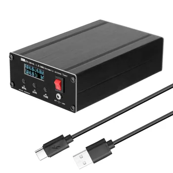 ATU100 USB Typ-C Nabíjateľná Anténny Tuner 1.8-50Mhz Automatické krátkych vlnách Anténa Tuner s 0.91 palcový OLED Displej