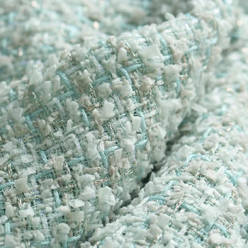 Nové zmiešané zelená hrubo tkané textílie voňavé módne štýl, farby tkaniny sukne tissu tela šitie tissus stof плед