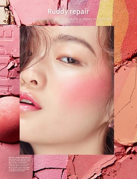 Pearly Červenať Broskyňa Červenať Palety na Tvár Imagic Focallure Novo Krásy Presklené Miss Rose Maquillaje Coreano make-up Colorete TSLM1