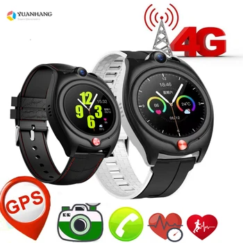 Smart 4G videohovor Sledovať Starší Muž, Dieťa, Dieťa Srdcovej frekvencie, Krvného Tlaku Sledovať GPS, WIFI, Stopových Vyhľadajte Fotoaparát Telefónu Smartwatch