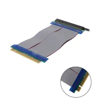 PCIe 16X PCI Express PCI-E 16X až 16X Stúpačky Extender Karty Adaptéra Flexibilný Kábel