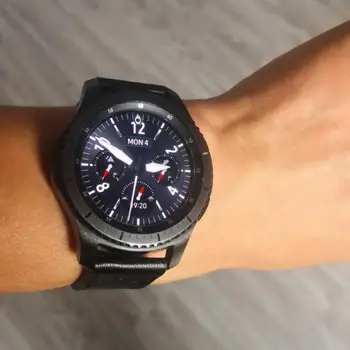 Pre 22 mm Huawei wtach GT 2 GT-46 popruh Pre Samsung Výstroj S3 S4-42 Šport Originálny Kožený náramok hodiniek pre Huami 46 mm Wtachband