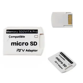 Verzia 6.0 SD2VITA Karta puzdro Pre PS Vita Memory TF Karta Pre PSVita Hra Karty PSV 1000/2000 Adaptér 3.65 Systém SD Mikro SD