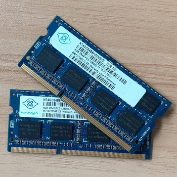 Nanya Ram DDR3 4GB 1600MHz memoria ddr3 4GB 2RX8 PC3-12800S lapptop pamäť DDR3 ram 1600MHz 204PIN 1,5 V dobrej správy