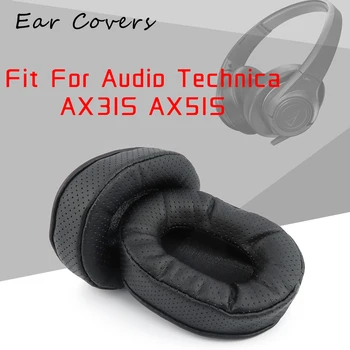 Ušné Kryty mušle slúchadiel Pre Audio Technica AX3 AX5 AX3IS AX5IS ATH-AX3IS ATH-AX5IS Slúchadlá Náhradné Ušné mušle slúchadiel-vankúše