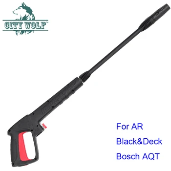 Mesto vlk vysokotlakovú umývačku vodné pištole striekacie pištole pre AR Black&Palube Bosch AQT auto podložka auto čistiace príslušenstvo zbraň a lance