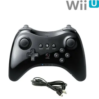 Nový Upgrade Pre Wii U Pro Controller Gamepad Bezdrôtový Bluetooth Ovládač Rohy Gamepad Pre Wii U Konzoly Hry