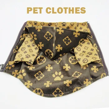 Móda, Psie Bunda Trendy Pet Mikina Psov Hoodies Bunda Oblečenie Pre Mačky Malé Stredné Francúzsky Buldog Teddy Luxusné Oblečenie Pre Psy