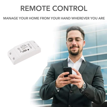 Smart Home Načasovanie Funkcia DIY WiFi Smart Light Switch, Smart Života/Tuya APP Bezdrôtové Diaľkové Ovládanie Práce S Alexa Domovská stránka Google