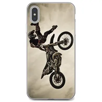 Dirt Bicykle, motocyklové preteky Moto Kríž Pre iPhone, iPod Touch 11 12 Pro 4 4S 5 5S SE 5C 6 6 7 8 X XR XS Plus Max 2020 Mäkké Pokrytie