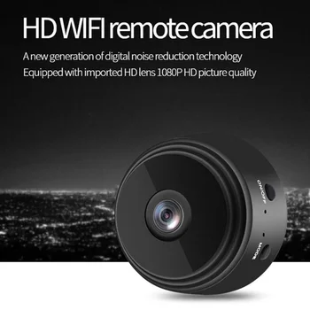 1080P HD A9 Mini IP Kamera, Bezdrôtové WiFi Siete IP Monitor Home Security Diaľkové Ovládanie, Dohľad Nočné Videnie Skryté